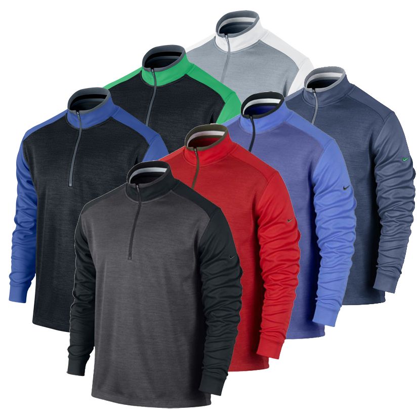 2013 Nike Golf DriFit 1/2 Zip Cover Up Golf Pullover **New Out** eBay